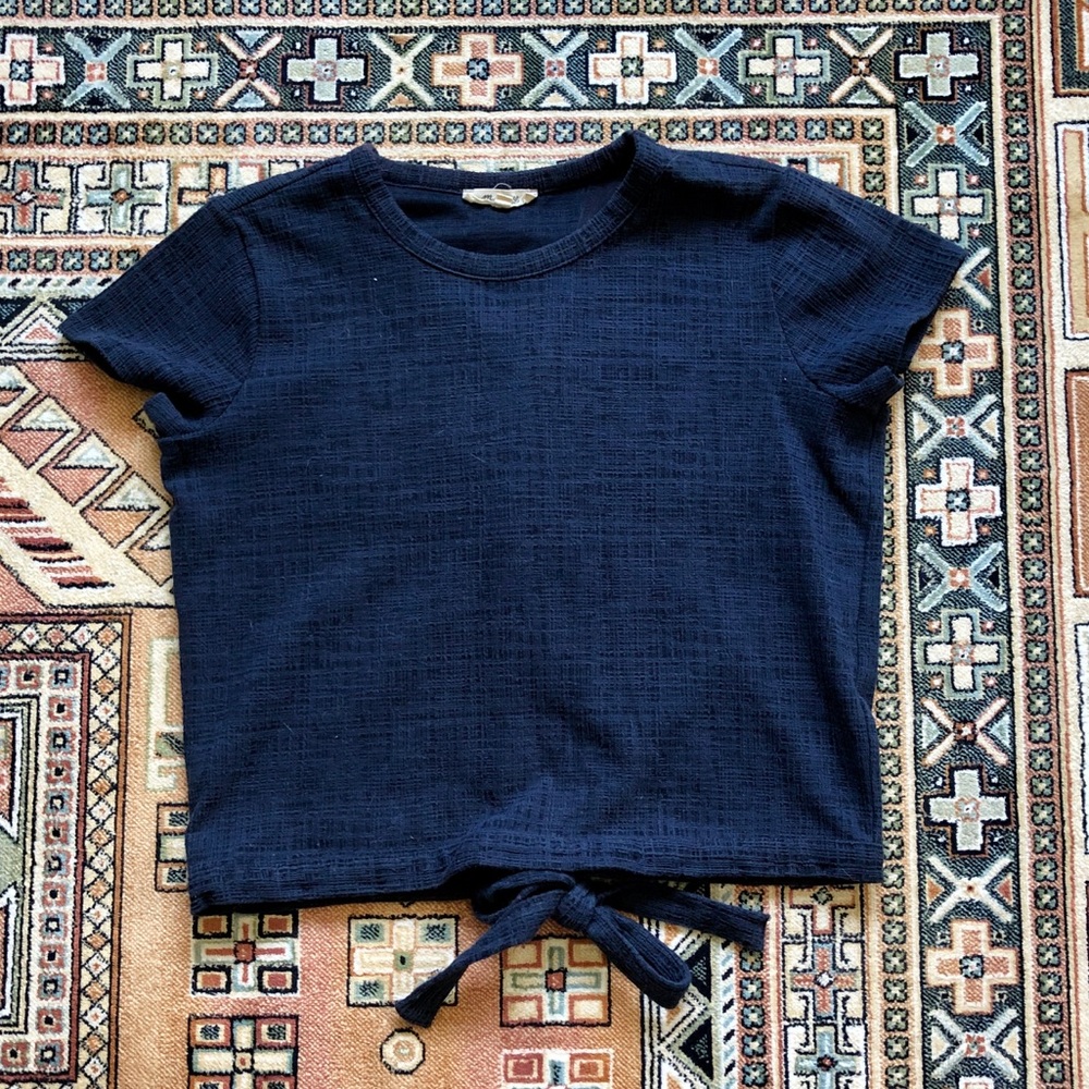Madewell Tie-Back Top